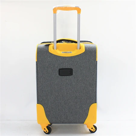 
4 wheel spinner suitcase nylon carry-on luggage set 