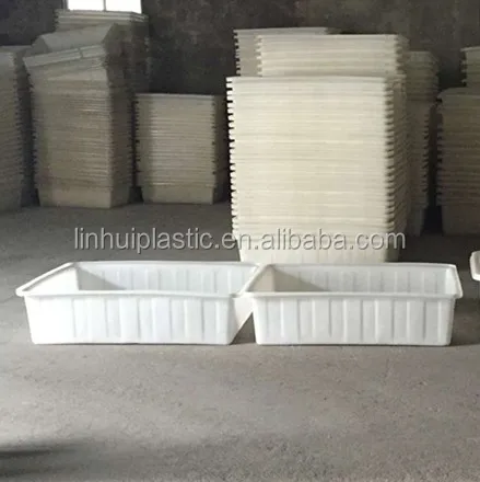 500L 1000L 1500L polyethylene laundry carts commercial food grade water plastic fish farm tank