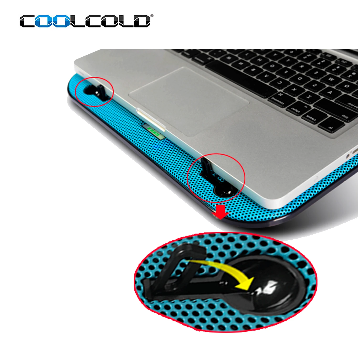 Coolcold Горячая продажа 5v usb ноутбук кулер портативный супер тонкий 14-дюймовый охлаждающий вентилятор