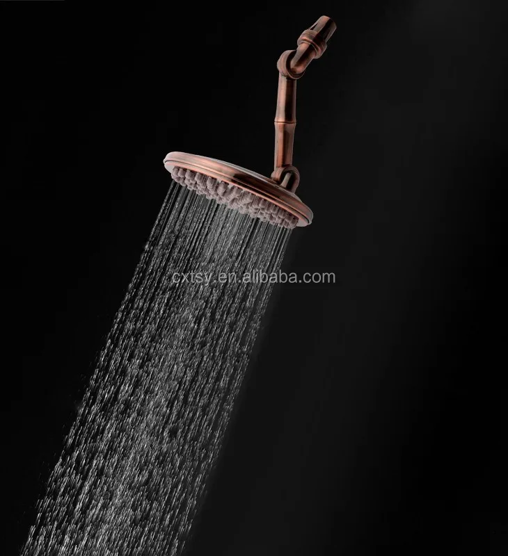 
Adjustable 360 degrees roating rocker arm water saving retractable rainfall shower head 