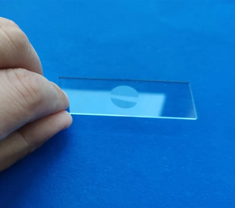 1.2mm thin 7103 glass Single Depression one well concavity slides Concave Cavity Microscope Slide