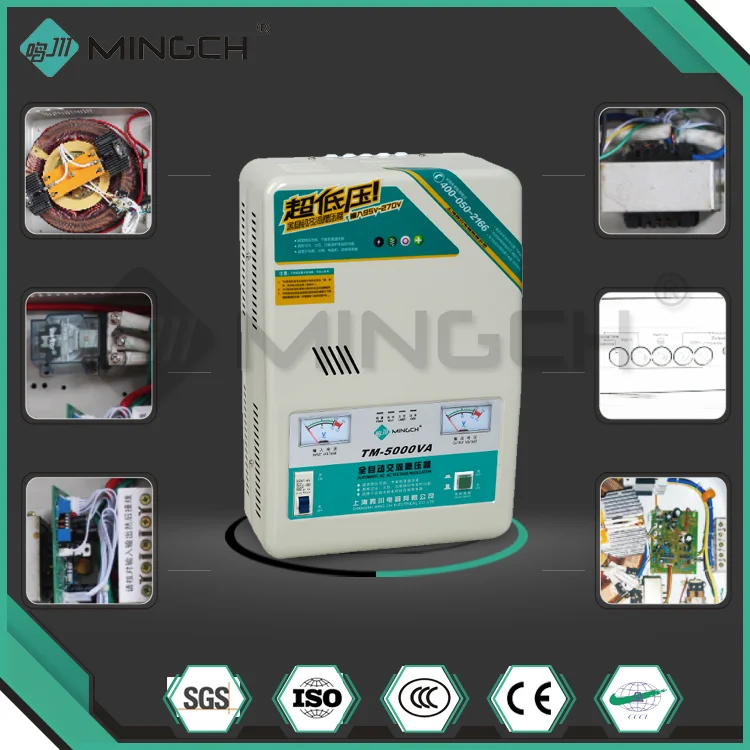 MINGCH TM Series Wall Mounted Automatic 220V 110V Voltage Regulator