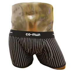 Custom 95%cotton 5%spandex sexy boxer briefs mens underwear