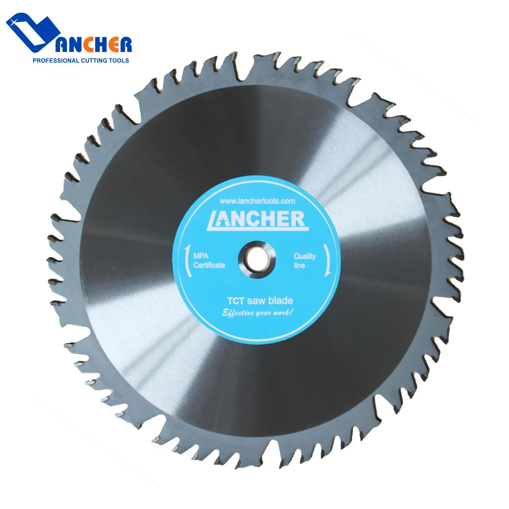Lancher 10-Inch 50T ATB Grind Raker Tooth Design TCT Saw Blade