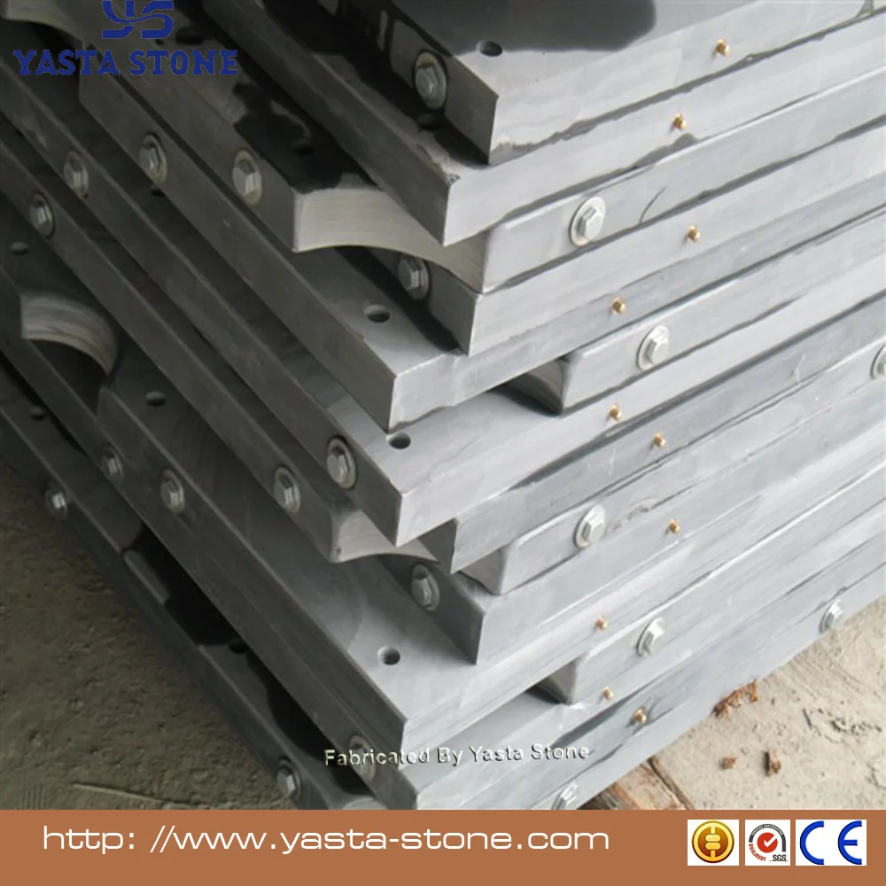 YA China grey slate billiard big size billiard slate table price sale