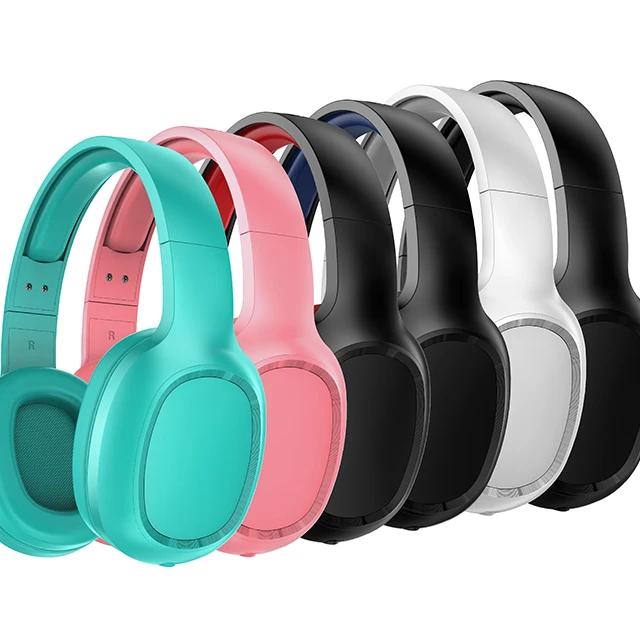 Wholesale price stereo sound wireless colorful earphone  headset headphone v5.0