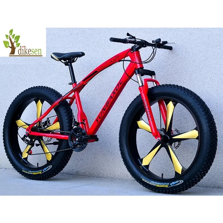 2019 Top Quality New Fashion 26' Fat Tire Bicycle/Mountain Bike with Powerful Disc Break with OEM service made in china full suspension fat tire bicycle