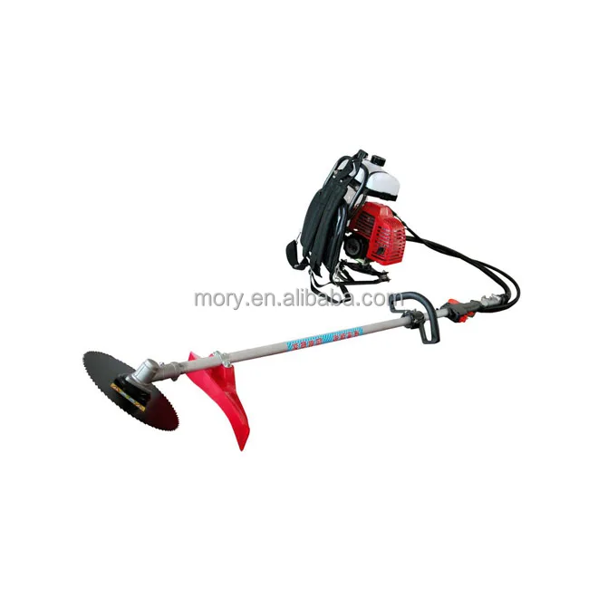 Portable weeding bush cutter machine gasoline grass weed harvesting machine