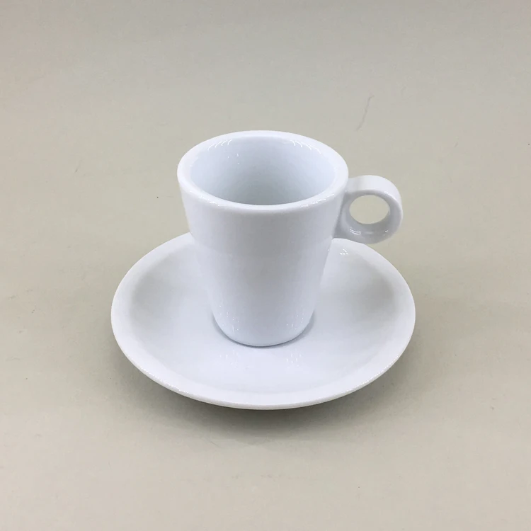 Eco blank glazed small fashionable turkish thick porcelain expresso coffee cup set