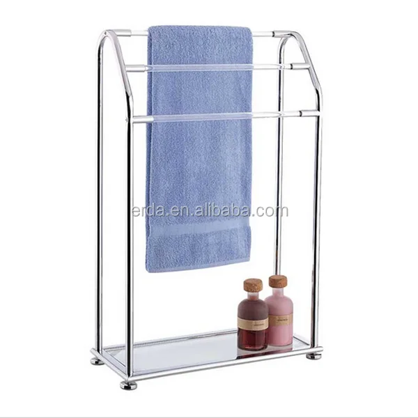 Floor Standing Hotel Toilet Towel Rack