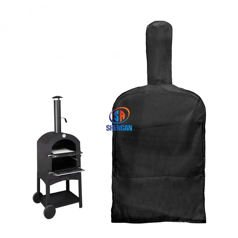 Премиум уличный дождевик атмосферостойкий древесный угольный Курильщик барбекю патио печь для пиццы