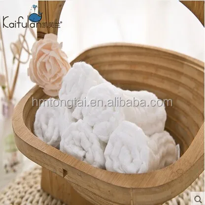 
5 pieces set of 100% cotton newborn baby gauze towel bib & burp 