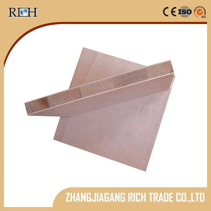 
19mm laminated wood block board with vietnam eucalyptus core veneer 