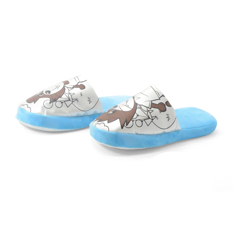 High quality cheap wholesale fashion design costume kid plush slippers