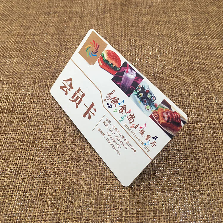 PVC RFID Card for Car Warranty or Vehicle Door Access Control Key Card Fully Printed Proximity Chip 125 Khz Plastic ISO9001 ZDF