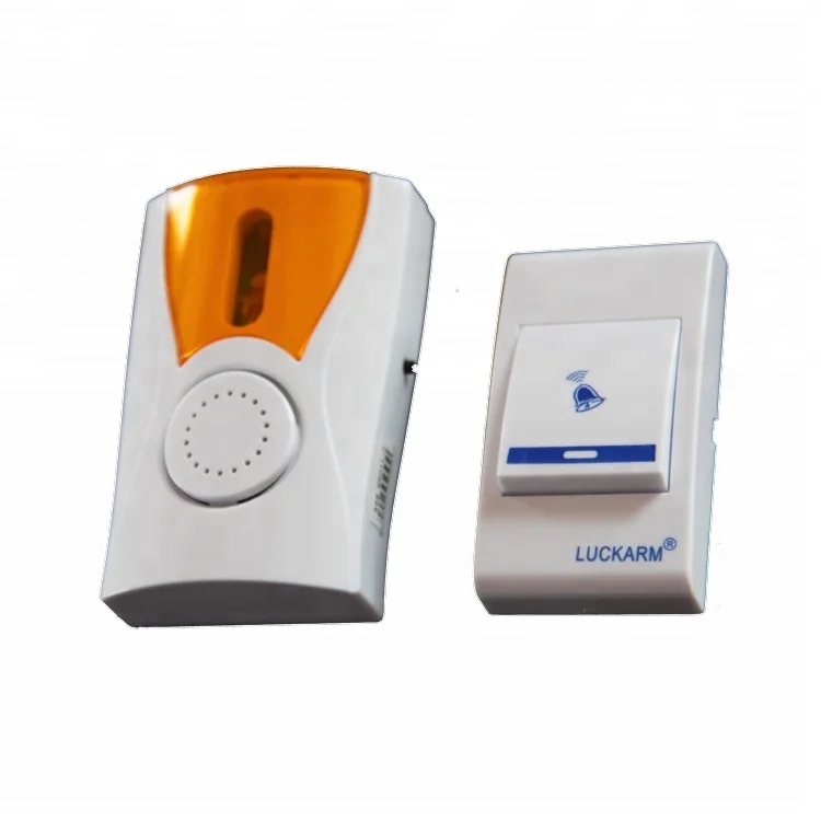 32 Melodies Remote Control Wireless Doorbell with LED Light