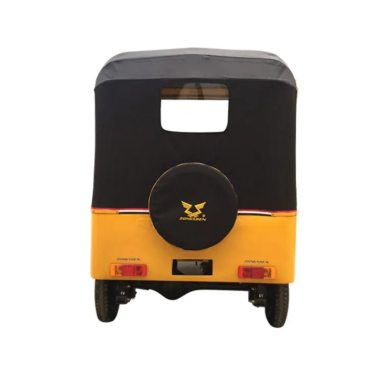 Zongshen 200CC 6 Passenger Motorized 3 wheeler tuk tuk Petrol bajaj auto rickshaw price picture