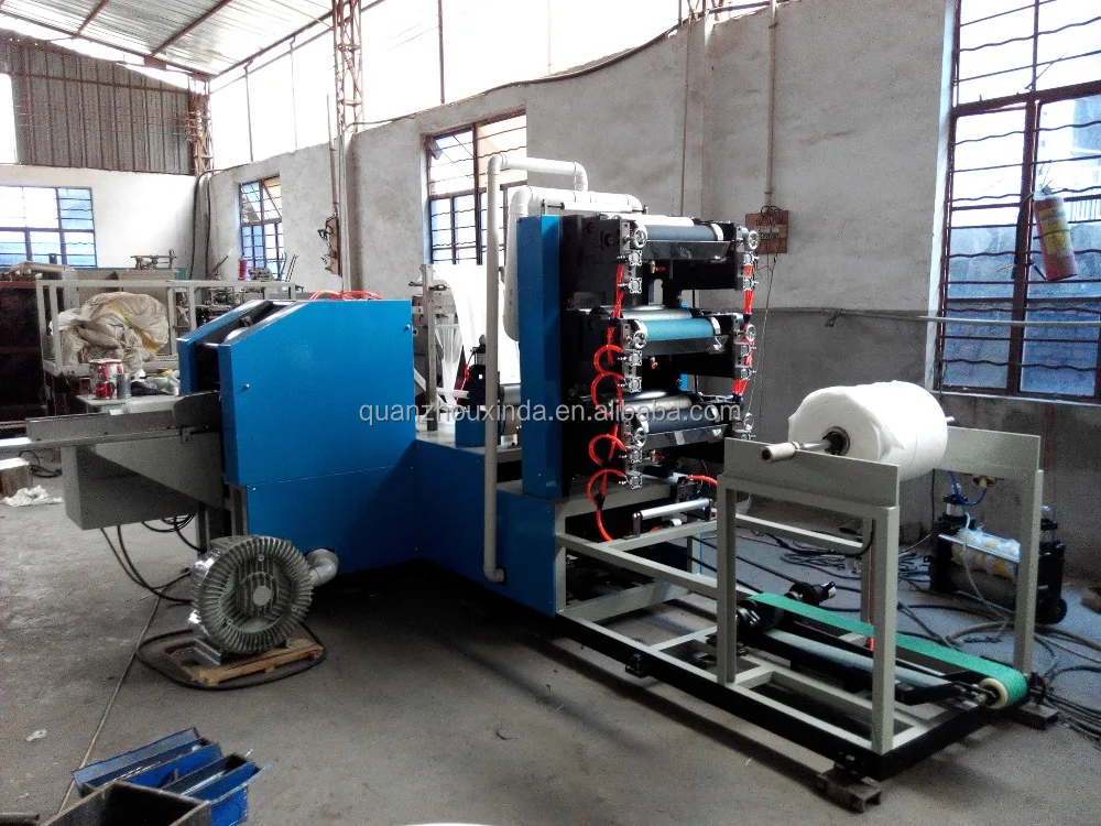 L Folding Tissue Paper Machine Dispenser napkin machine