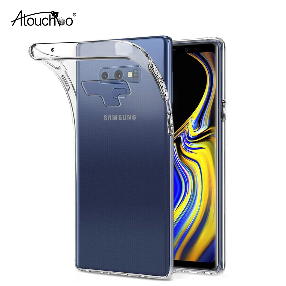 На 0 5 мм Samsung Galaxy Note 10 PRO 9 кристально чистый ультра-тонкий прозрачный мягкий ТПУ устойчивый к царапинам чехол
