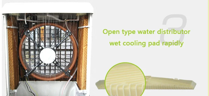 
JH168 Professional Manufacturer Portable Evaporative Air Cooler 