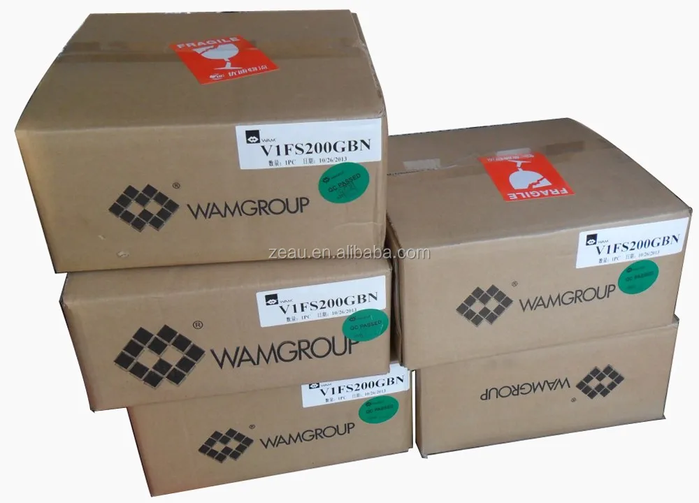 
WAM V1FS200GBN Butterfly Valve for Powder 