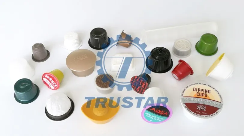 Rotary Coffee Capsule Filling and Sealing Machine Servo Driven Auger Filler Ground Coffee Powder K Cup/nespresso