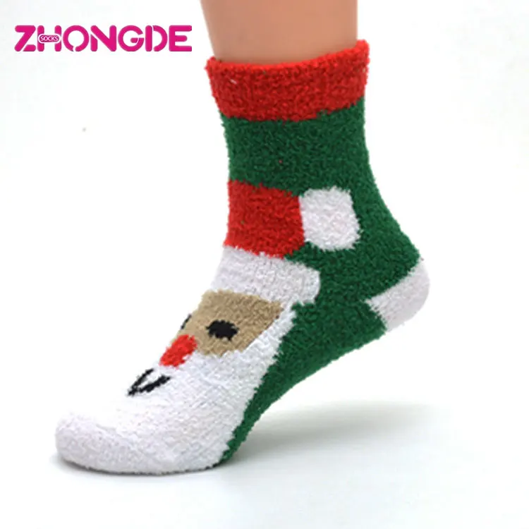 
Милый дизайн, индивидуальные зимние детские теплые толстые пушистые носки 
