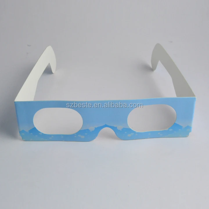 Christmas Gift! paper cardboard christmas defraction glasses