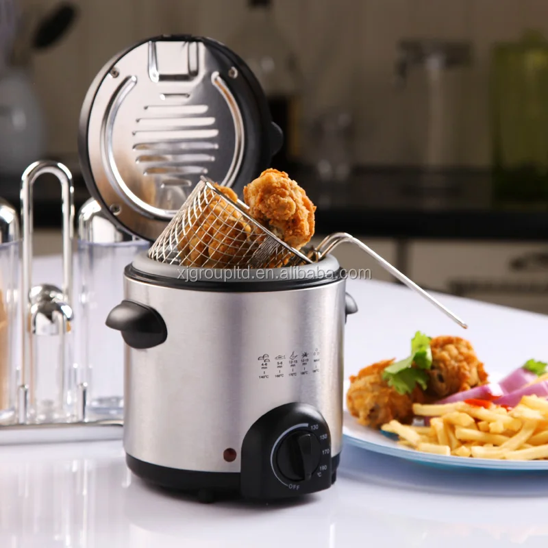 600W 0.5L XJ-8K119 electric deep fryer with fondue set optional new mini deep fryer