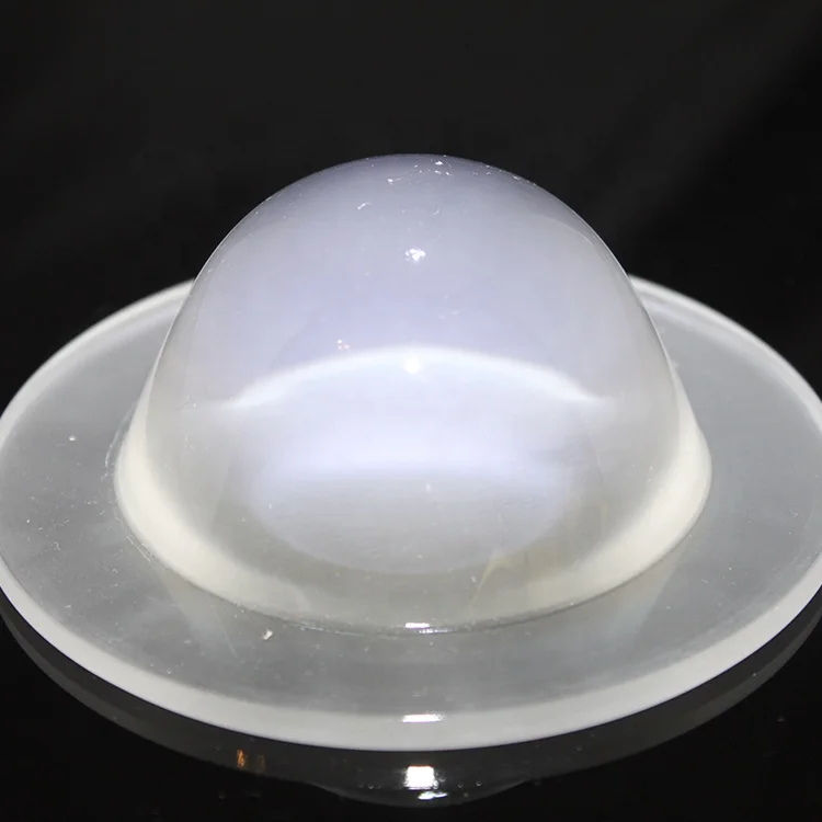 Factory wholesale custom magnifying optical COB LED street light glass plano-convex lens for CREE CXB3590