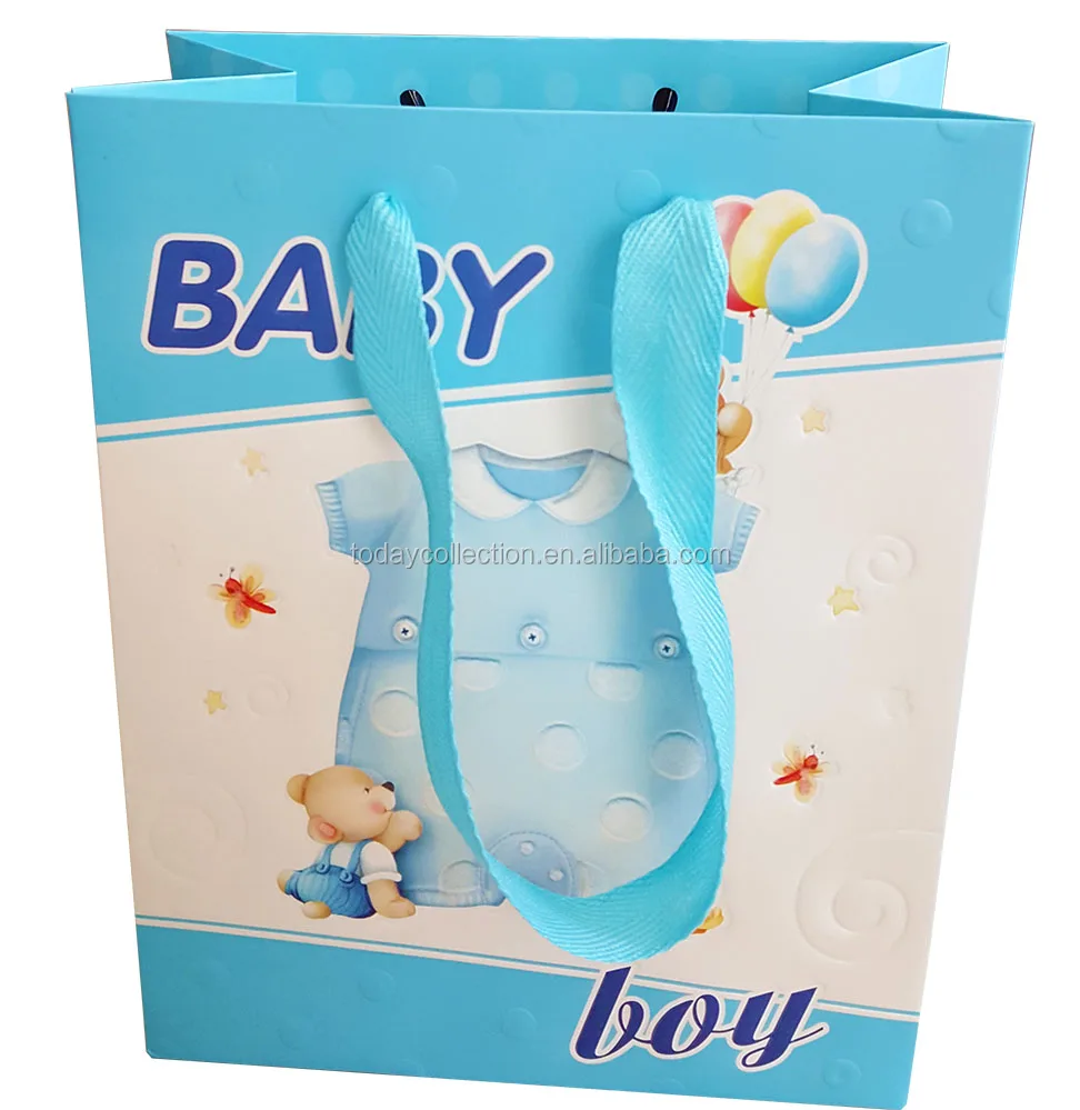 
Fancy baby shower paper gift bag 