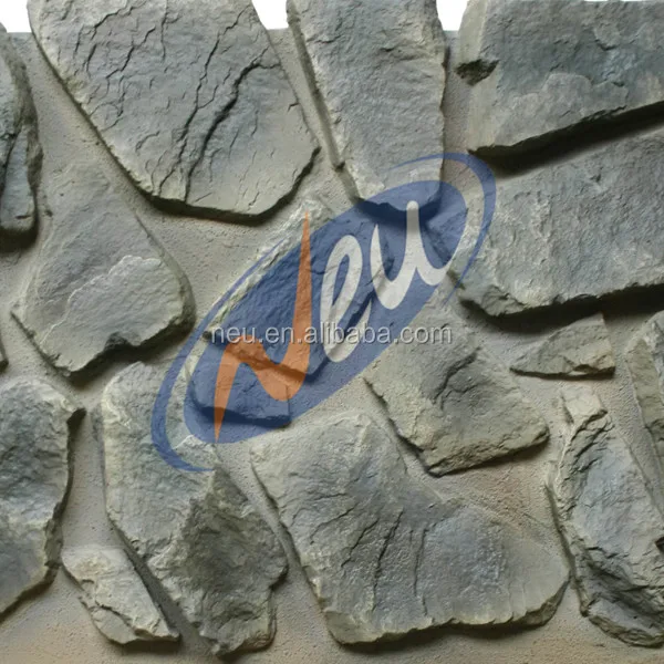 
 3D полиуретановый декоративный каменный шпон, Искусственная каменная плитка, водонепроницаемая, огнеупорная  