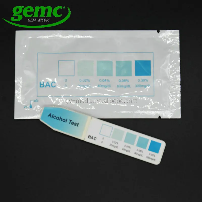 Один шаг вытирания слюней младенцев быстрого одноразового использования и одноразовые alcoscreen алкоголя слюны тест-наборы