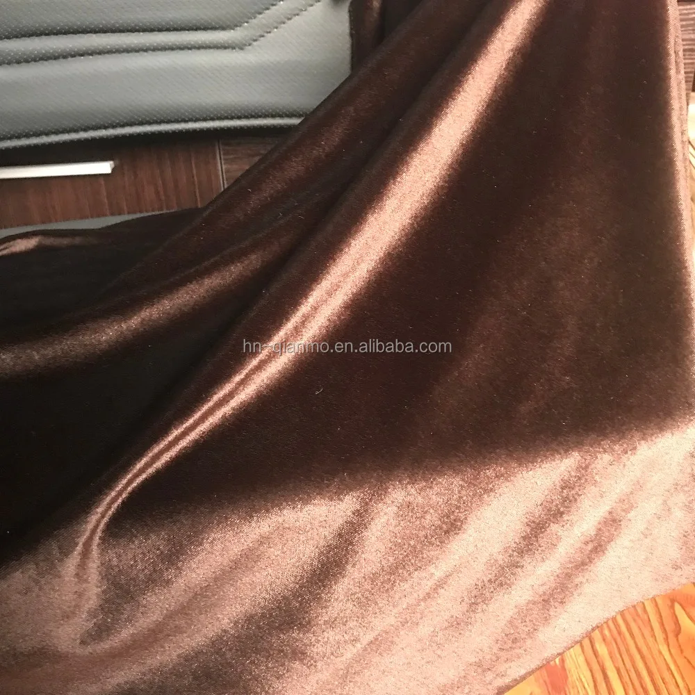 Latest wholesale 4 way stretch  Kurti Designs dress shinny  velvet  fabric velour