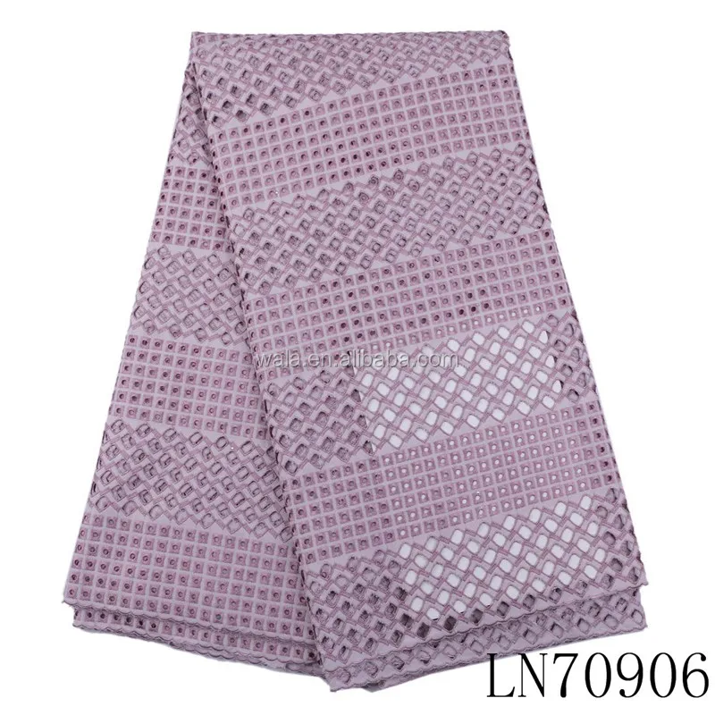 LN70906 latest saree design 2017 polish lace fabric african swiss voile for lady dress