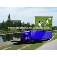 economy packed LED advertising billboard trailer for heavy duty truck