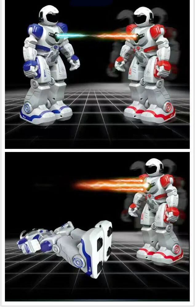 Newest smart humanoid robot, air gesture control robot