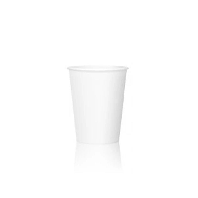 Disposable Hot Water Coffee Paper Drink Cup White