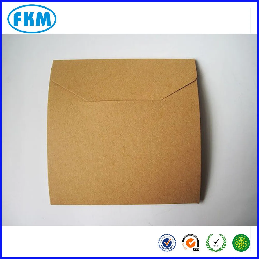
Fold Kraft paper CD DVD Envelope Sleeve 