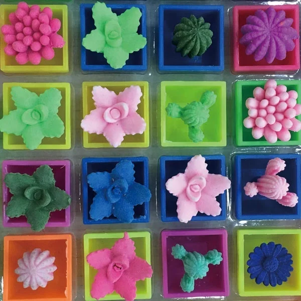 Grow in water plant toys for 2 inch capsules