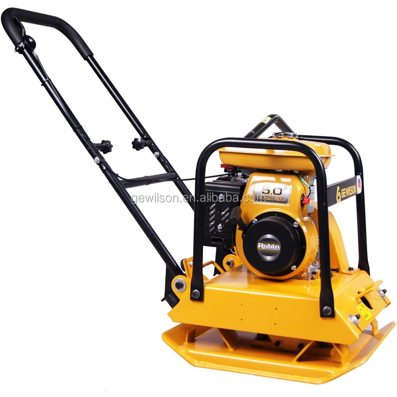 Concrete,Soil,Asphalt Vibrating Plate Compactor with steel plate