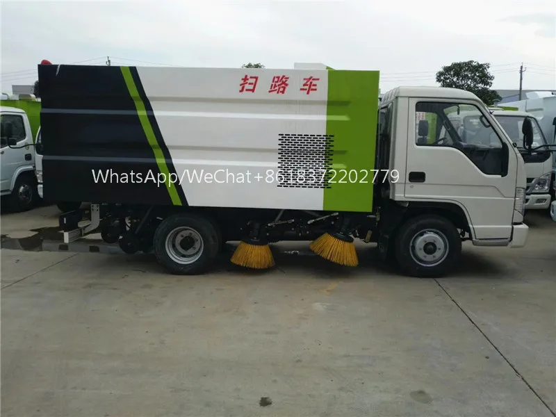 High efficiency cost-effective 5cbm small street sweeper truck