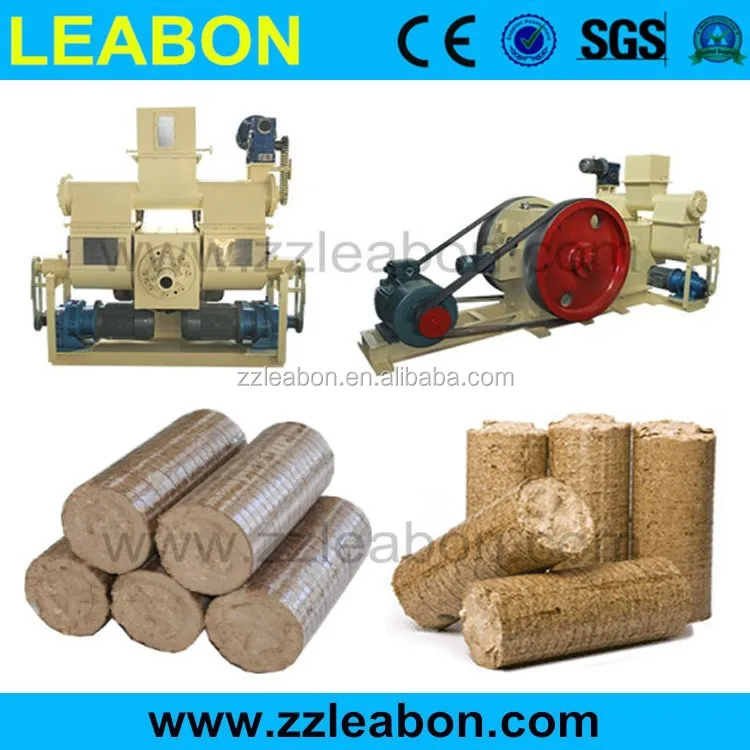 CE 1000Kgh Briquette Making Machine Biomass Briquette Plant Small Biomass Sawdust Piston Briquette Press Extruder Machines Price