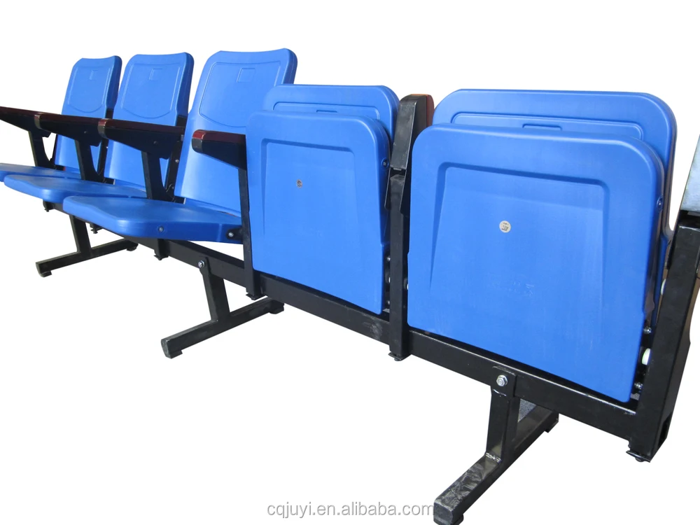 Flip up spector chair seating blow modling plastic seat chair BLM-6211