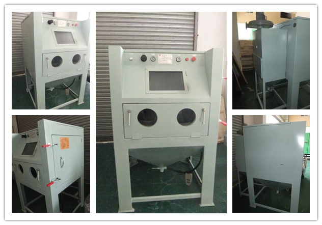 Easy Operation High Pressure Sandblasting Machine with Glass Ball