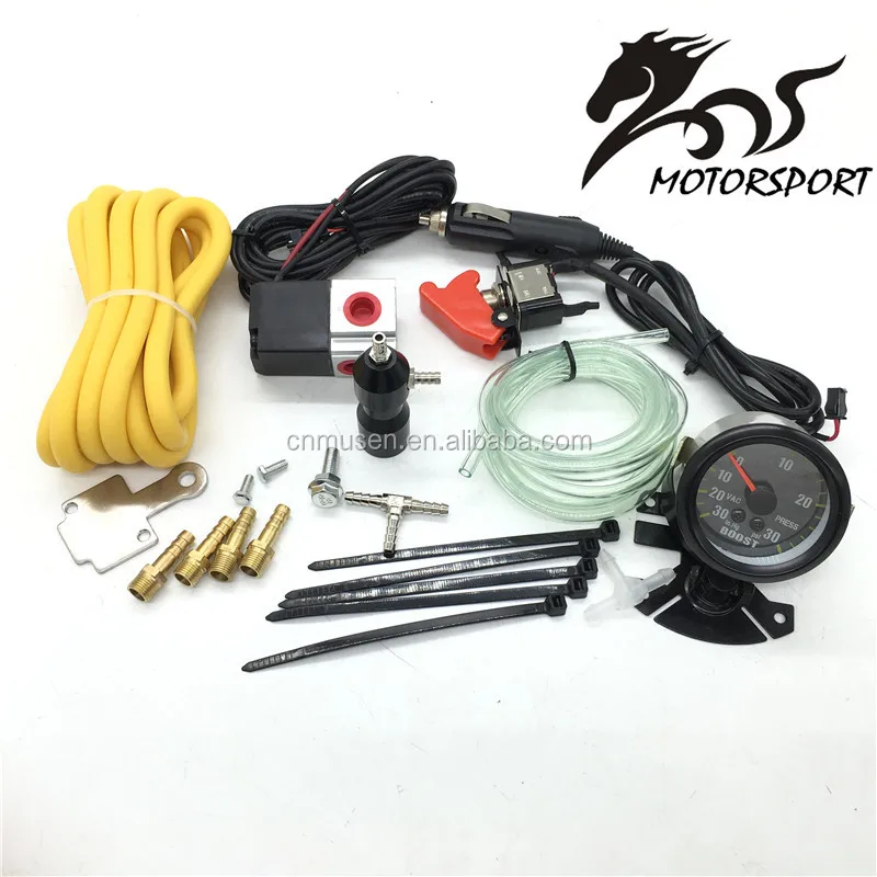 Turbo Manual Boost Controller Dual Stage Upgrade Kit with 52mm Boost Gauge