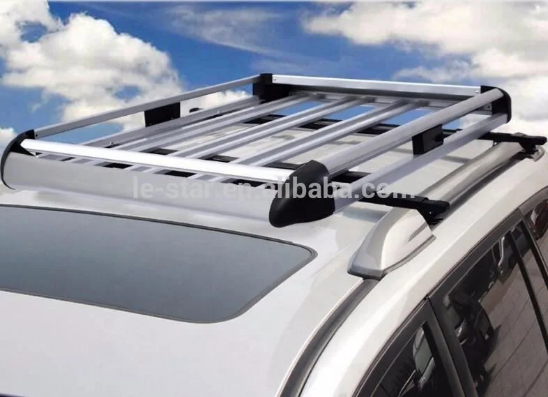 Universal luggage car roof rack 4x4 aluminum roof rack