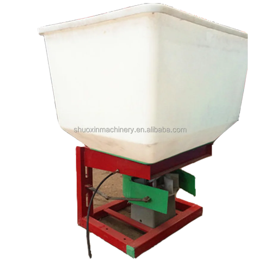 Automatic and fast electric fertilizer salt seed distributor broadcaster