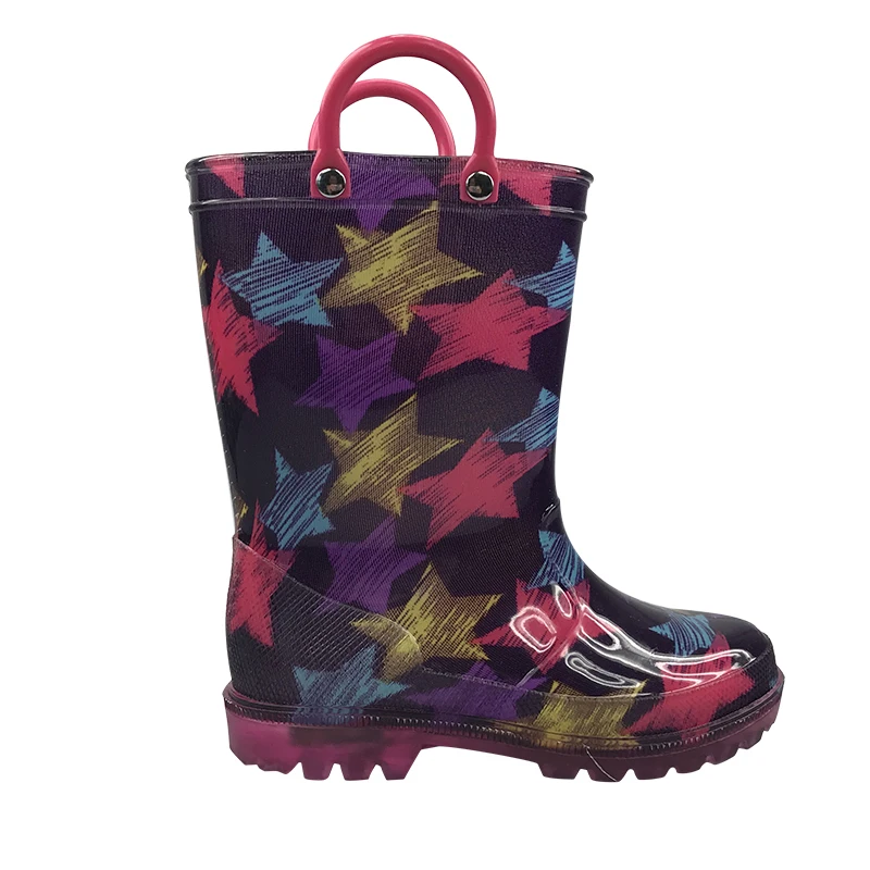 new designer kids pvc rain boots Manufacture