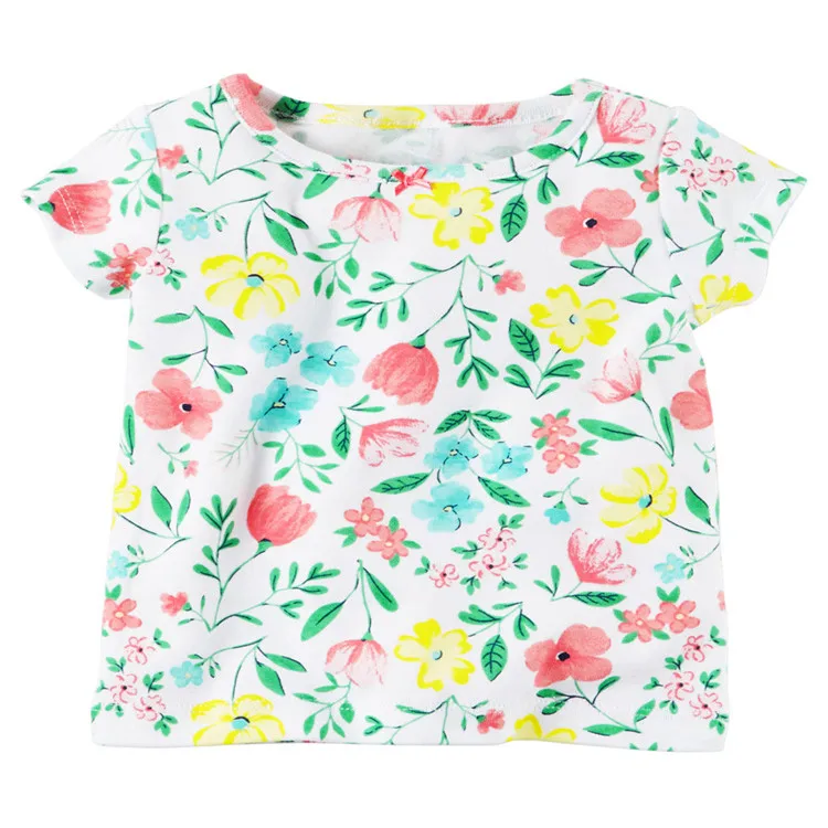 
Summer Wholesale Baby Clothing Cowboy Suspenders Kids Striped Tshirt 